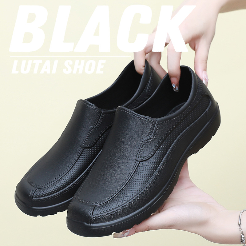 Men'S Shoes Water Resistant - Herren Ganzjahres-Universal-Regenstiefel für Pendler, rutschfest, wasserdicht,