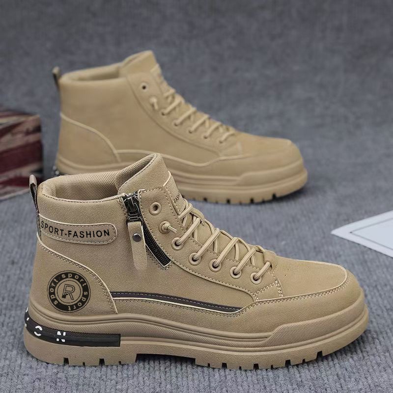 Men'S Shoes Hoka Sale - Männer Retro High Top Arbeit Stiefel