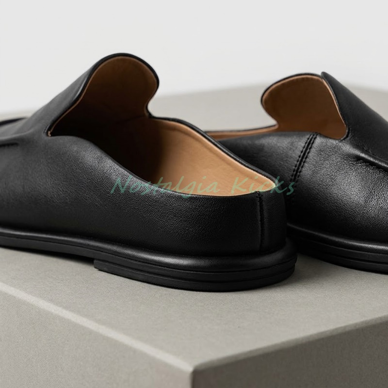 Herren-Leder-Mules, rückenfrei – Men'S Shoes Smart Bewertung und Preis