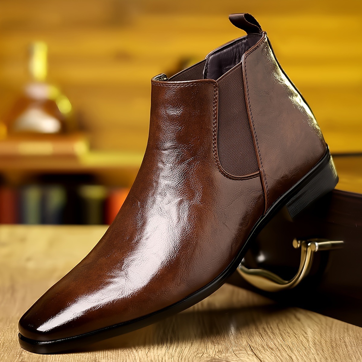 Chelsea-Stiefel, Lederstiefel, – Men'S Shoes Hey Dude Bewertung und Preis