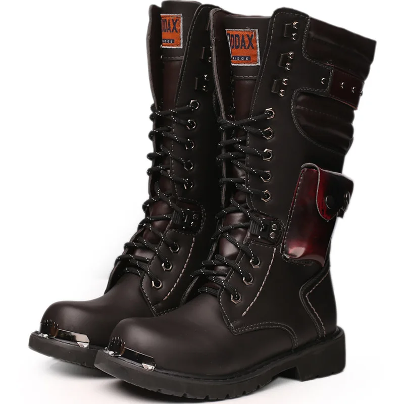 Männer Kniehohe Leder Stiefel  – Men'S Shoes Hey Dude Bewertung und Preis