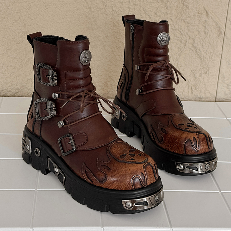 Herren Höhenverstellbare Punk- – Men'S Shoes With Height Increase Bewertung und Preis